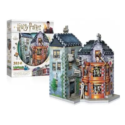 Puzzle 3D Harry Potter: Kratochvílné a kouzelnické kejkle a Denní věštec 285 dílků