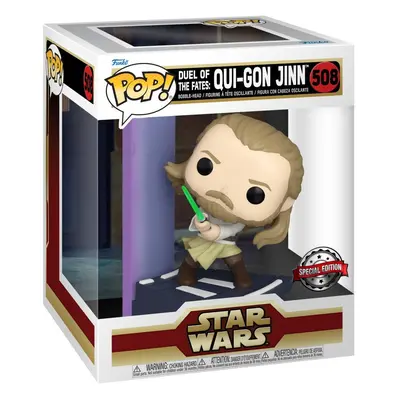 Funko POP Deluxe: Star Wars Duel of the Fates - Qui Gon Jinn (exclusive special edition)