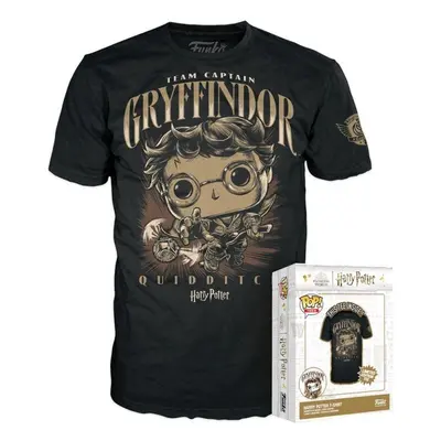 Funko POP Tee: Harry Potter - Quidditch (velikost XL)