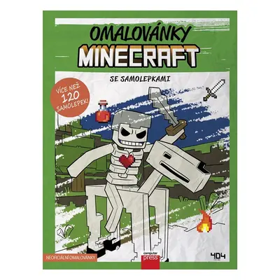 Omalovánky Minecraft se samolepkami - Kolektiv