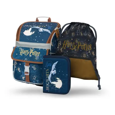 BAAGL 3 SET Zippy Harry Potter Bradavice: aktovka, penál, sáček