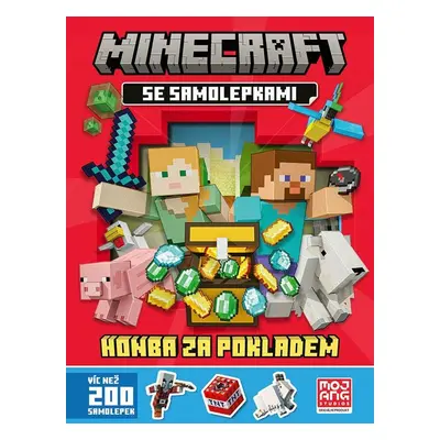 Minecraft - Honba za pokladem se samolepkami - kolektiv autorů