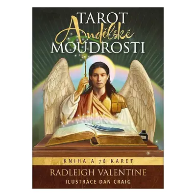 Tarot andělské moudrosti - Kniha a 78 karet (lesklé) - Radleigh Valentine