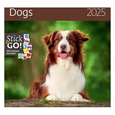 Kalendář nástěnný 2025 - Dogs