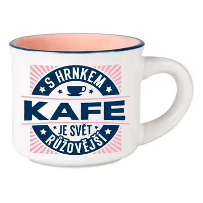 Albi Espresso hrníček - S hrnkem kafe - Albi