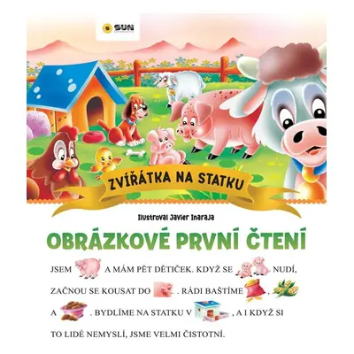 Zvířátka na statku - Obrázkové první čtení