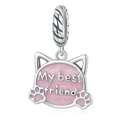 Elenys stříbrný visací přívěsek Nejlepší kamarád