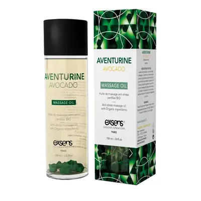 exsens Organic masážní olej - Aventurine avocado ml