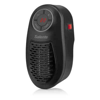 Salente HotHeat, teplovzdušný mini ventilátor, 500 W, černý