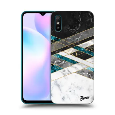 ULTIMATE CASE pro Xiaomi Redmi 9A - Black & White geometry