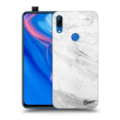 Silikonový průhledný obal pro Huawei P Smart Z - White marble