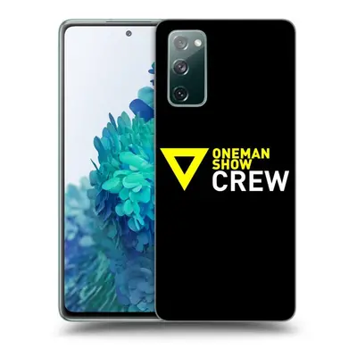 Silikonový černý obal pro Samsung Galaxy S20 FE - ONEMANSHOW CREW