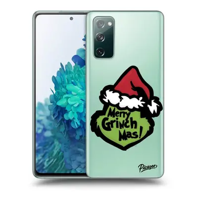 Silikonový průhledný obal pro Samsung Galaxy S20 FE - Grinch