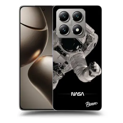 Silikonový průhledný obal pro Xiaomi 14T Pro - Astronaut Big