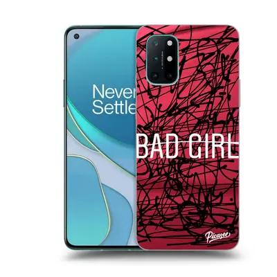 Silikonový černý obal pro OnePlus 8T - Zlobivá holka