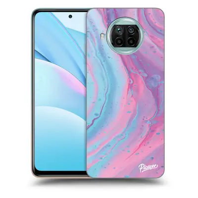 Silikonový průhledný obal pro Xiaomi Mi 10T Lite - Pink liquid