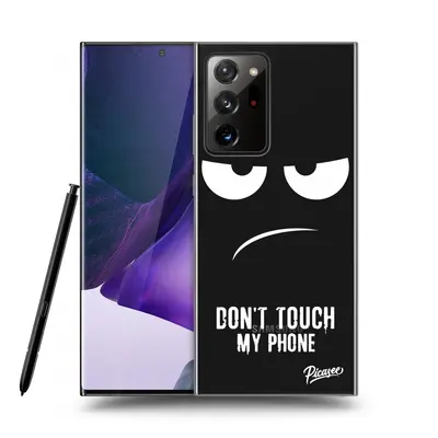 Silikonový průhledný obal pro Samsung Galaxy Note Ultra - Nešahej mi na telefon