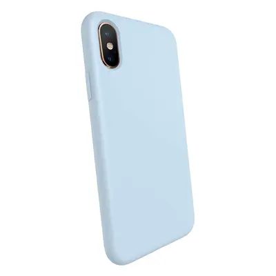 Liquid case na Apple iPhone X/XS - Vlastní gravírování - Modrá