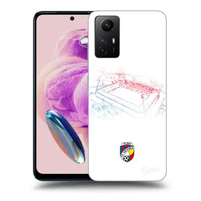 Silikonový černý obal pro Xiaomi Redmi Note 12S - FC Viktoria Plzeň C