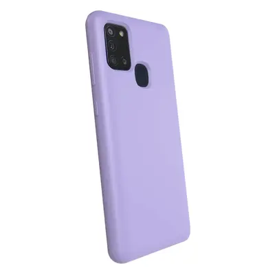 Liquid case na Samsung Galaxy A21s - Vlastní gravírování - Fialová