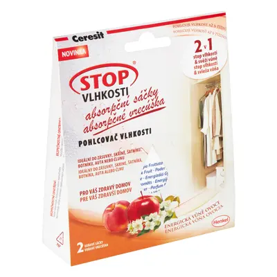 Ceresit Stop Vlhkosti Absorpční sáčky energická vůně ovoce x 50g