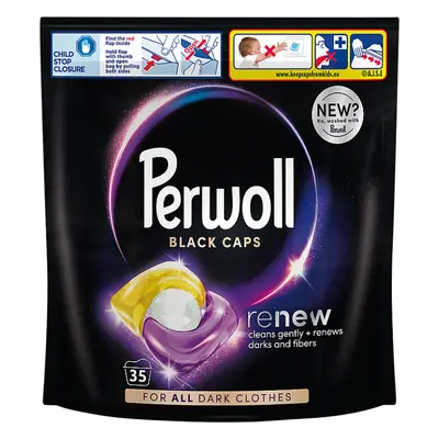 Perwoll prací kapsle Black praní, 472,5g