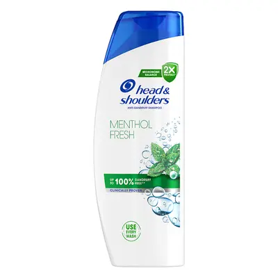 Head & Shoulders Menthol Fresh Šampon proti Lupům ml Každodenní Použití. Pocit Čistoty