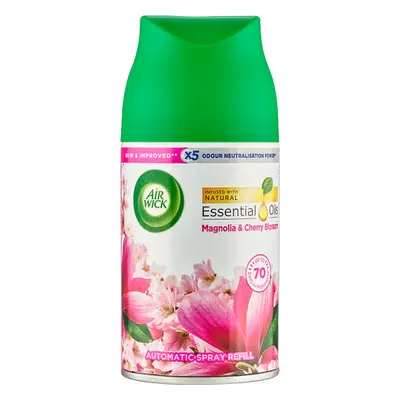 Air Wick Freshmatic Náplň do osvěžovače vzduchu magnolie a květy třešní 250ml