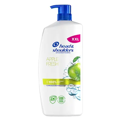 Head & Shoulders Apple Fresh Šampon proti Lupům 800ml Každodenní Použití Pumpička