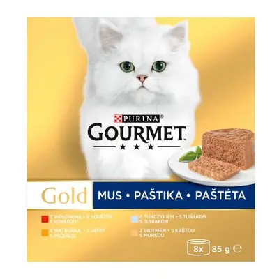 GOURMET Gold Multipack paštik 8 x 85 g