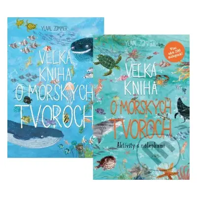 Veľká kniha o morských tvoroch (kniha + aktivity s nálepkami) - kniha z kategorie Encyklopedie