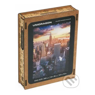 Ranní New York (Unidragon drevené puzzle) - puzzle z kategorie Města a stavby