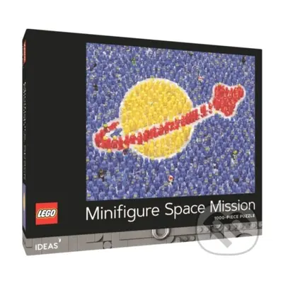 LEGO IDEAS Minifigure Space Mission 1000-Piece Puzzle - kniha z kategorie Zdraví a životní styl