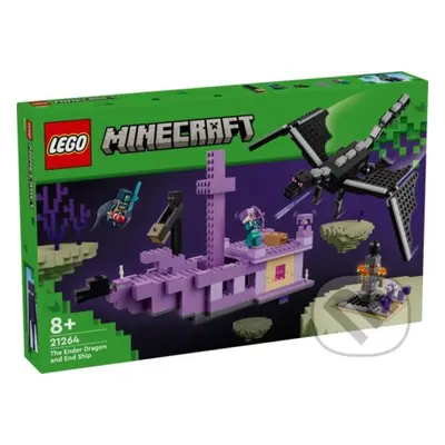 LEGO® Minecraft® Drak z Enderu a loď z Endu