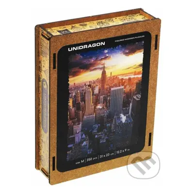 Ranní New York (Unidragon drevené puzzle) - puzzle z kategorie Města a stavby