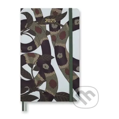 Moleskine – 12-mesačný plánovací zápisník (diár) Snake Leaves 2025