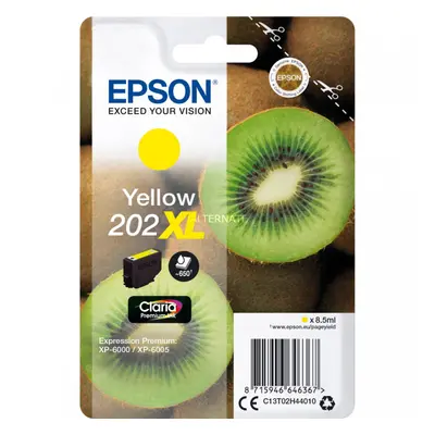 Epson 202XL T02H44010 žlutá (yellow) originální cartridge