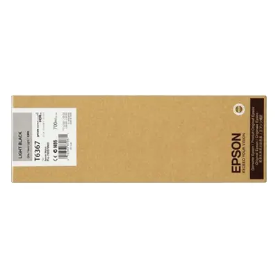 Epson T636700 světle černá (light black) originální cartridge