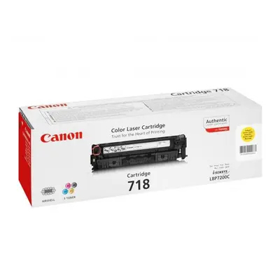 Canon CRG-718 2659B002 žlutý (yellow) originální toner