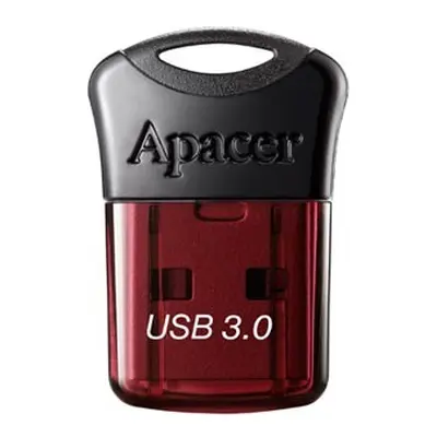 Apacer USB flash disk, USB 3.0, 32GB, AH157, červený, AP32GAH157R-1, USB A, s krytkou