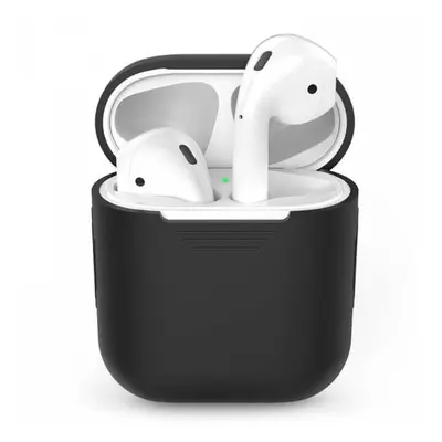 Silikonové ochranné pouzdro pro Apple AirPods 1.generace (2016) - černé