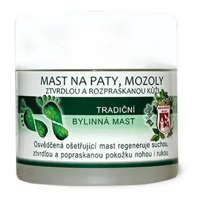 Bylinná mast Na paty a mozoly 150 ml