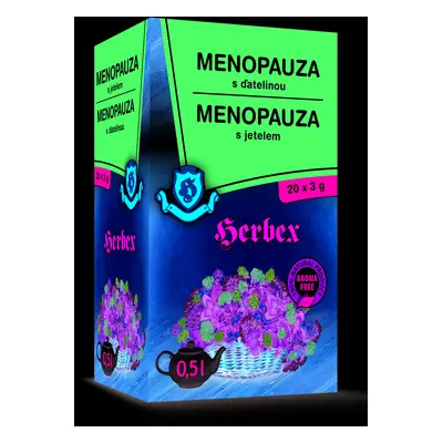 HERBEX Menopauza s jetelem n.s.20x3g