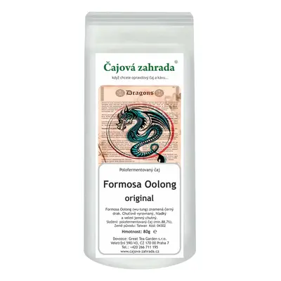 Čajová zahrada Formosa Oolong Varianta: oolong čaj 80g