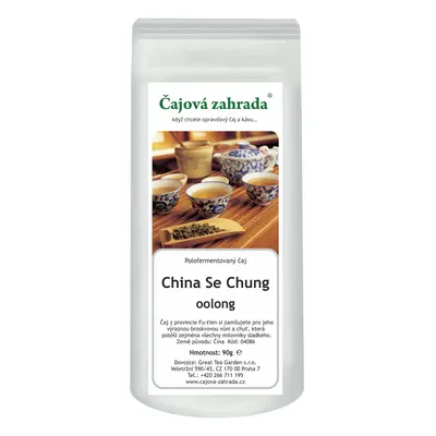 Čajová zahrada China Oolong Se Chung Varianta: oolong čaj 90g