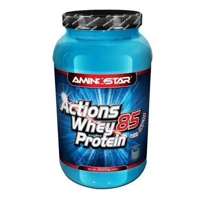 Aminostar Aminostar Whey Protein Actions 85%, Strawberry, 1000g