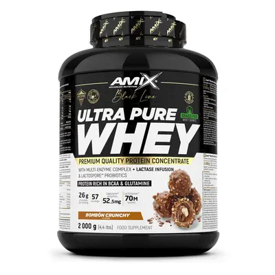 AMIX Black Line Ultra Pure Whey Protein, 1000g, Bombon Crunchy