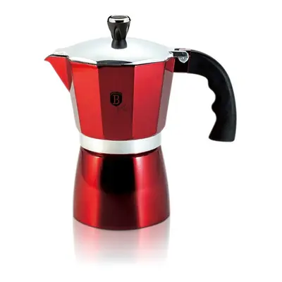 BERLINGERHAUS Konvice na espresso 6 šálků Burgundy Metallic Line BH-8563