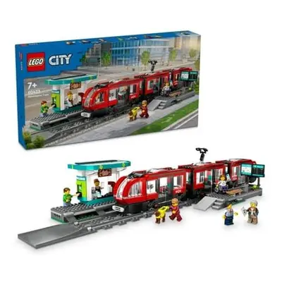 Lego 60423  Tramvaj a zastávka v centru města