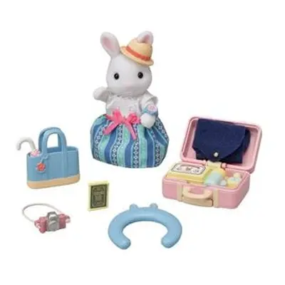 Sylvanian Families -  Mamka bílý králík a víkendový cestovní set